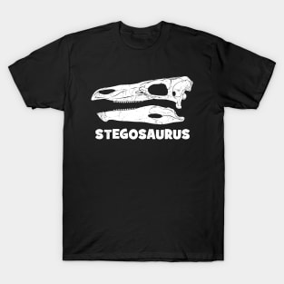 Stegosaurus fossil skull T-Shirt